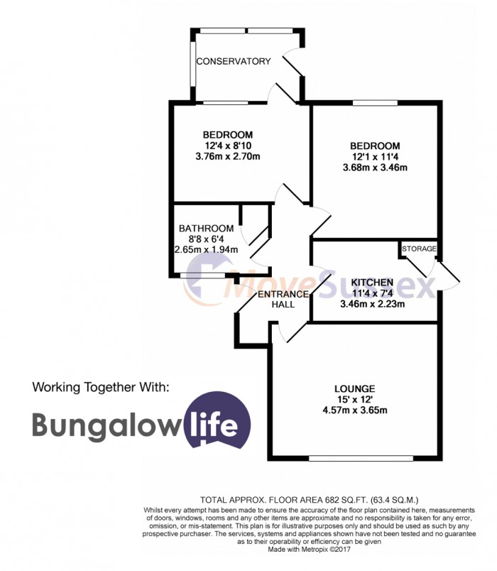 Floorplan for Tanbridge Road, Eastbourne